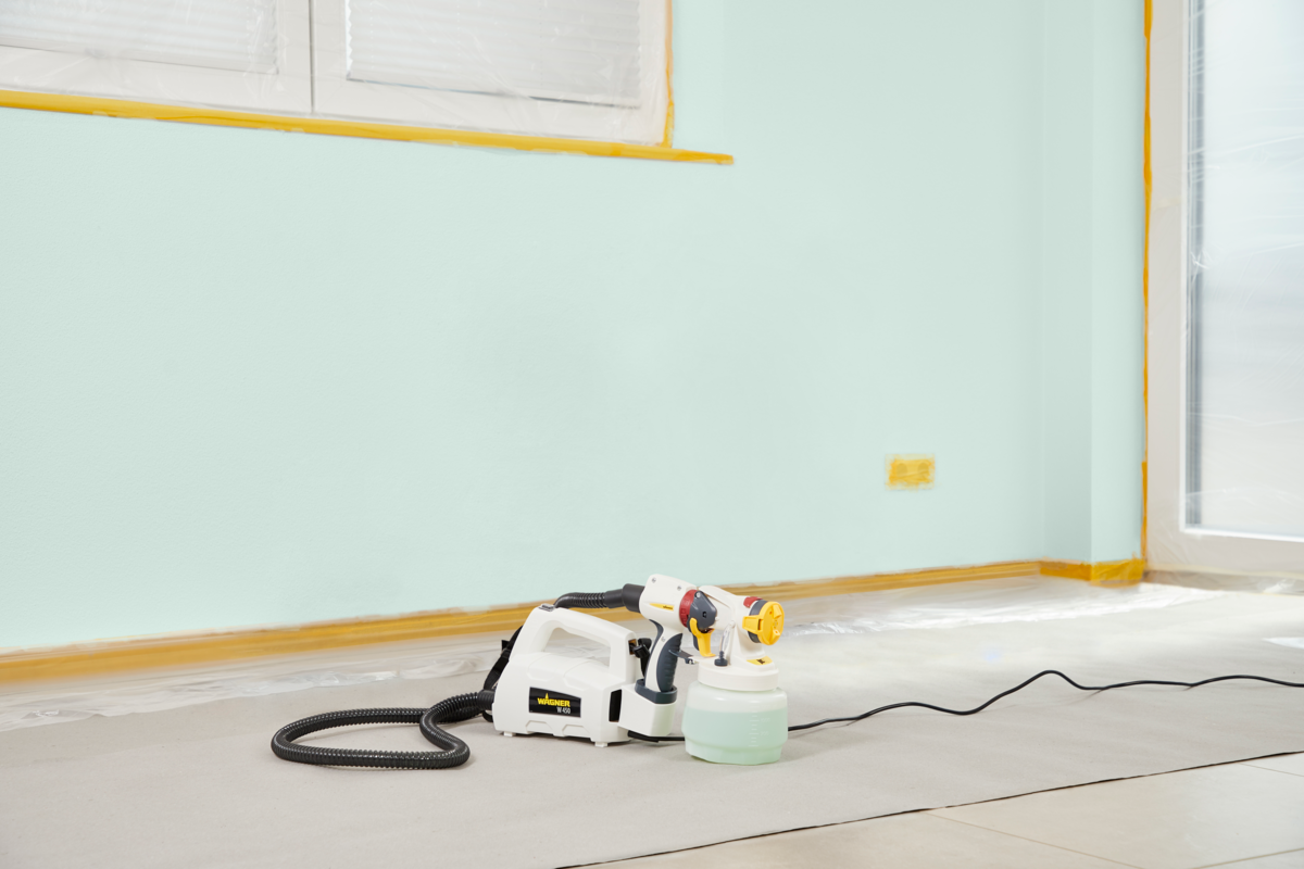 Pistol de vopsit electric, Wagner Wall Sparyer W 450, 460 W + atasament 800 ml
