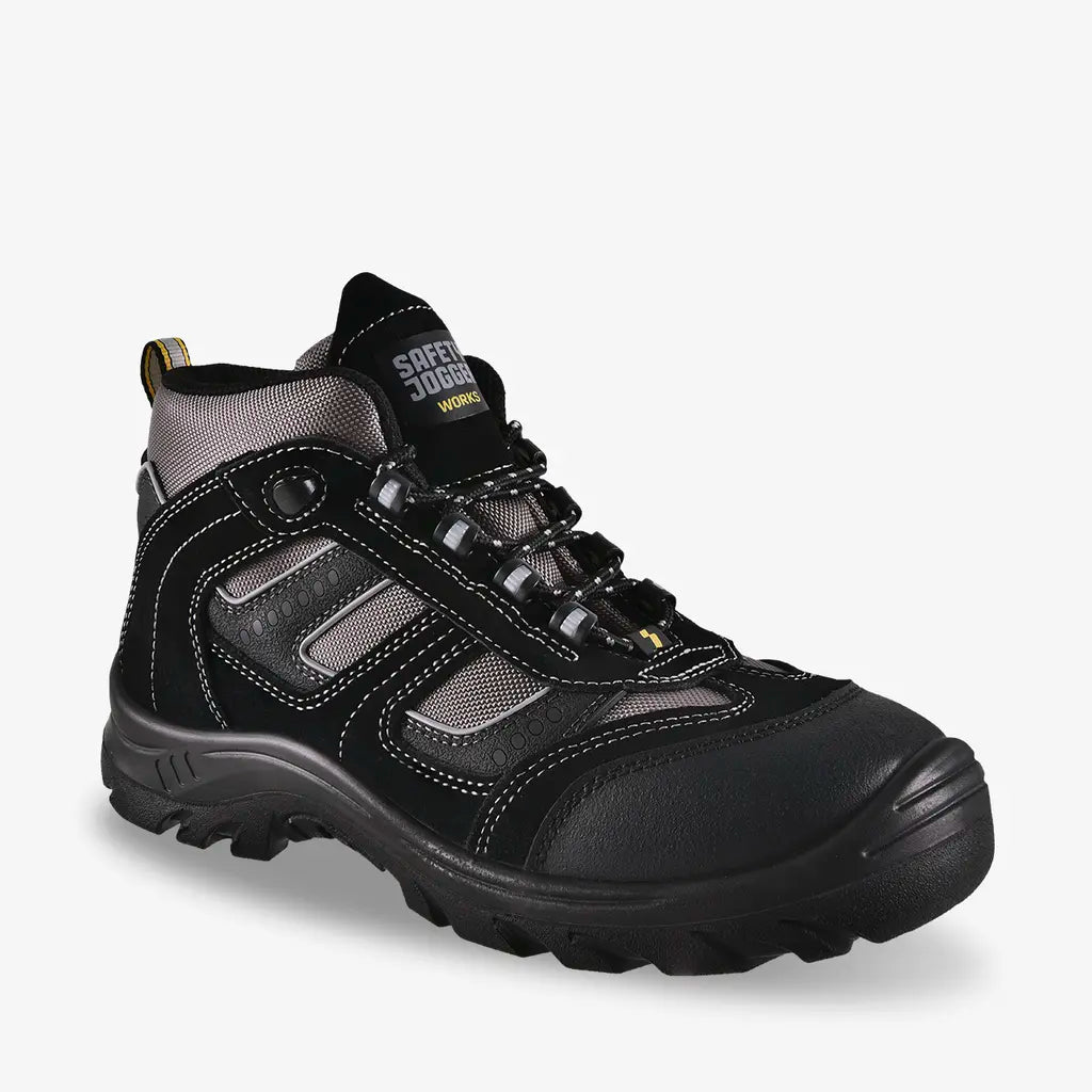 CLIMBER Pantofi de protecție metal-free cu aderență îmbunătățită – Safety Jogger