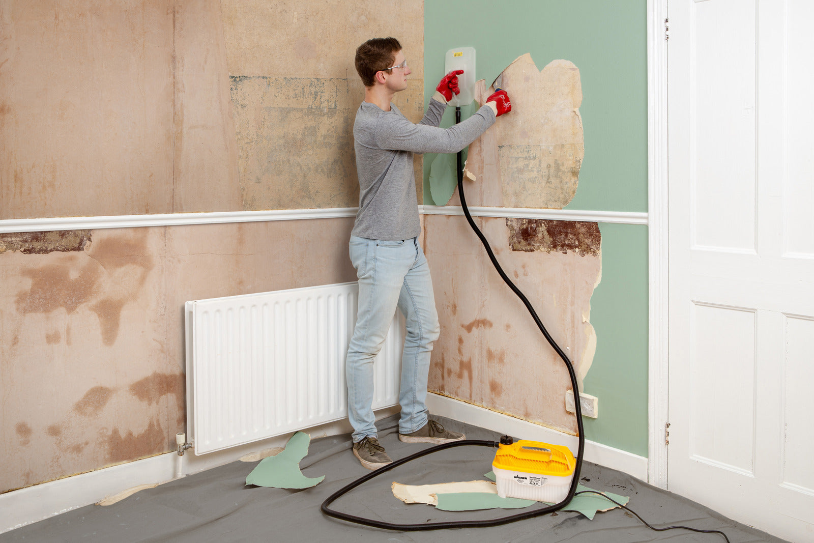 Aparat dezlipit tapet SteamForce